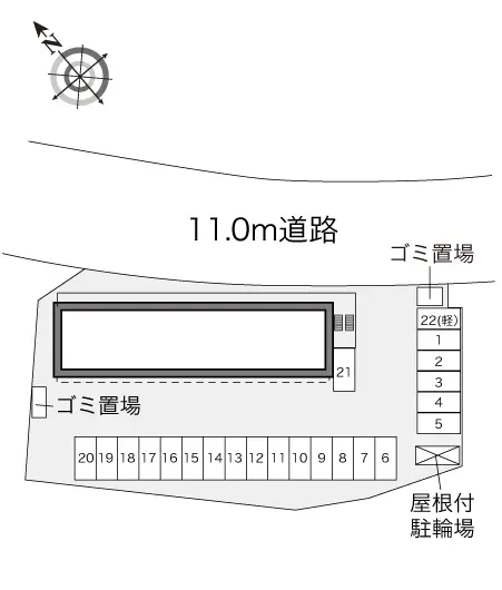 ★手数料０円★草津市野路東３丁目　月極駐車場（LP）